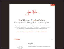 Tablet Screenshot of jim-nielsen.com